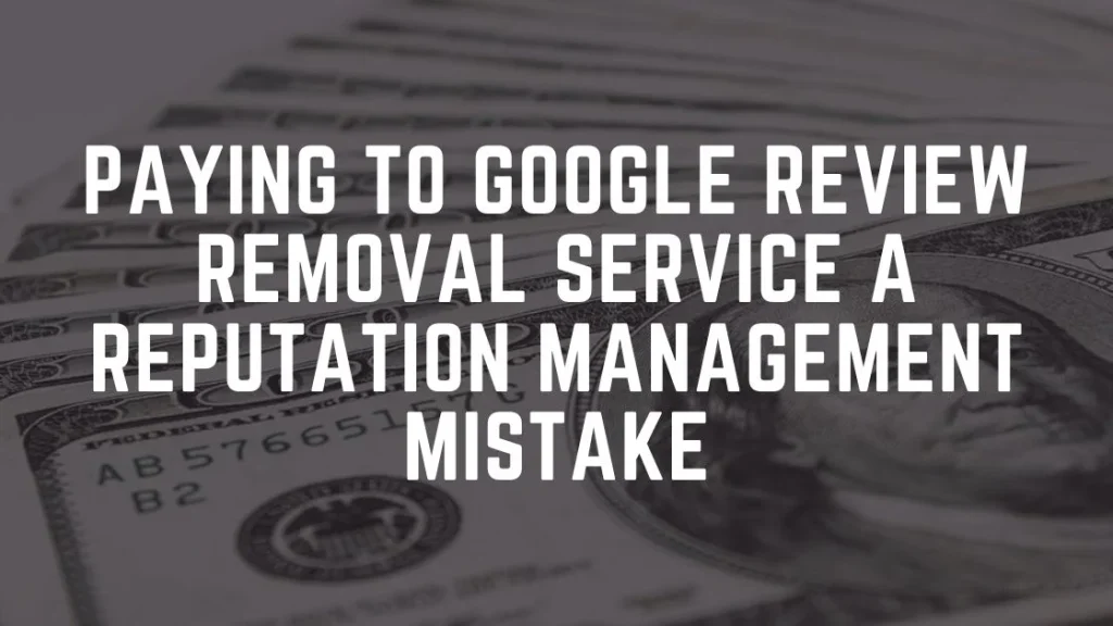 Google Review Removal