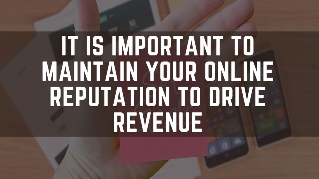 manage online reputation