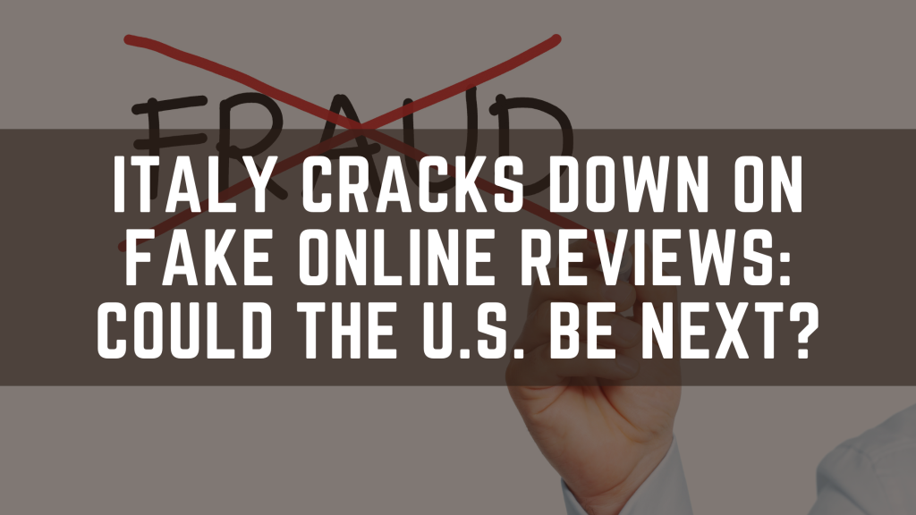Fake Online Reviews
