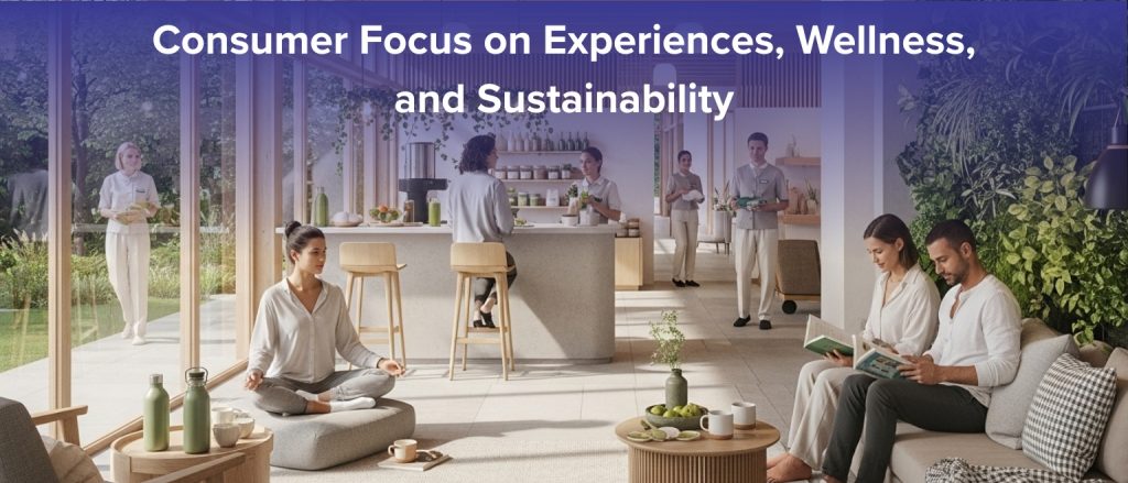 Consumer Focus on Experiences, Wellness, and Sustainability